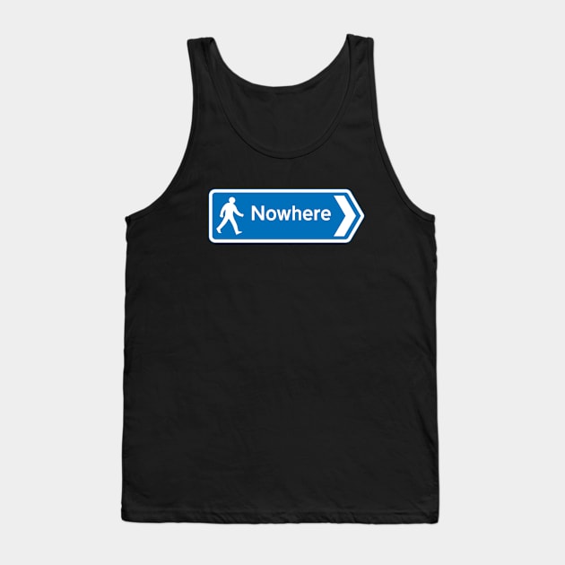 Nowhere Tank Top by Monographis